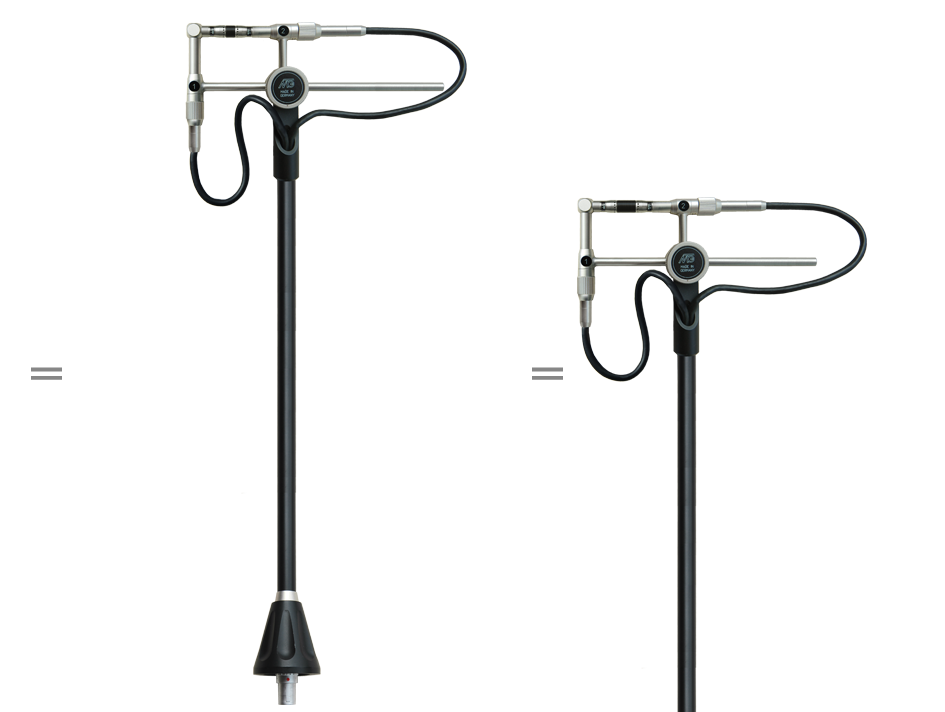 SIS 92 0.25", Messmikrofonverstärkerpaar 1/4" MV 302, Messmikrofonkapselpaar 1/4" MK 390, Winkeladapter WA 30 1/4", Spacer 1/4", 6 und 12 mm, Ausgang 10-pol. LEMO zum Anschluss an Haltegriff oder Fernsteuerung, Koffer aus Aluminium nickel matt