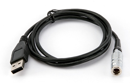 Anschlusskabel 4pol LEMO - USB 2.0, 1m schwarz