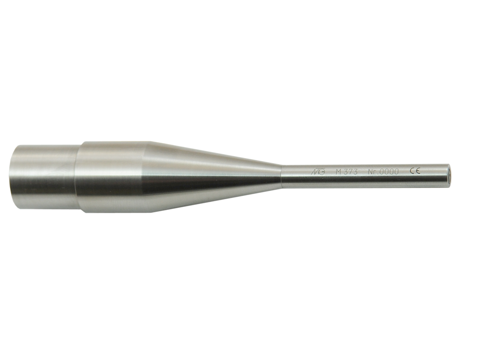 M 373, Elektret-Messmikrofon 1/4", Kl. 1, P 48 V, ohne Kabel, 3-pol. XLR-Stecker, im Holzetui nickel matt